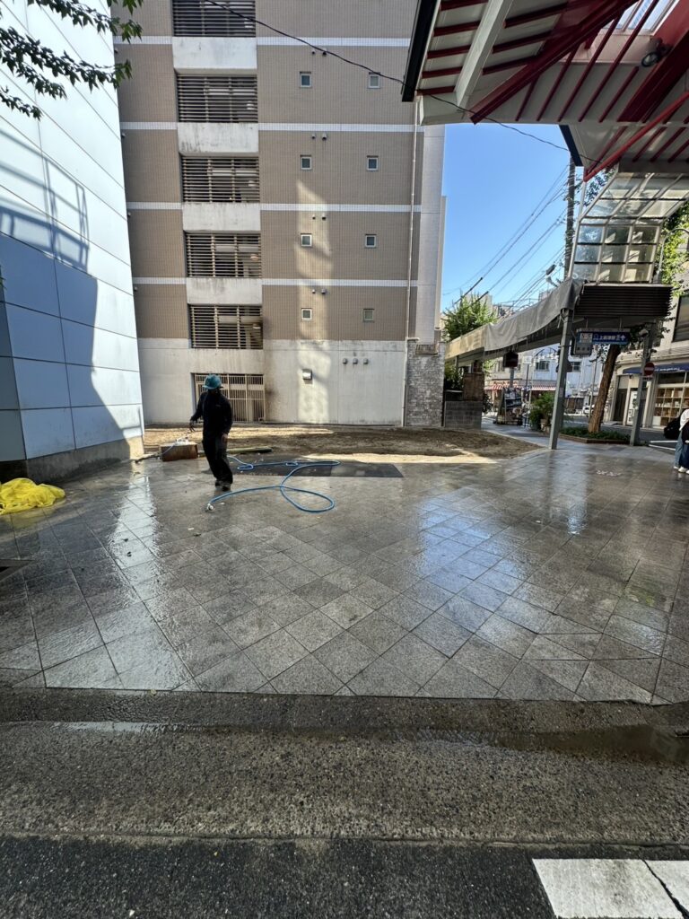 名古屋市中区-ビル解体工事-完工時1