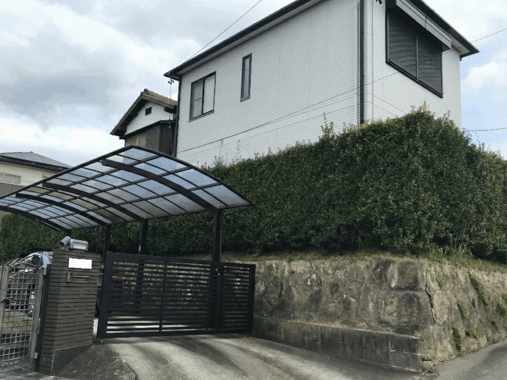 岡崎市 木造・軽量鉄骨 解体工事 施工前1