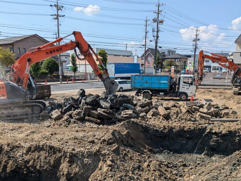 刈谷市　店舗　埋設物1