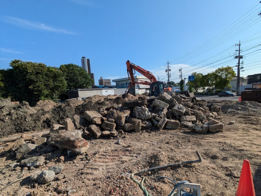 刈谷市　店舗　埋設物2